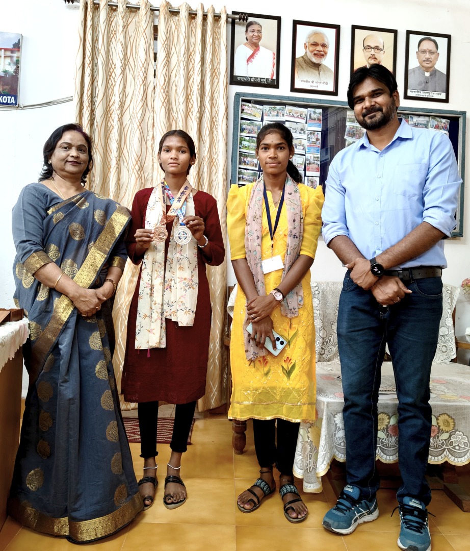 Bronze Medal to Ms Sulochana Sahu in 38th National Game of Archery